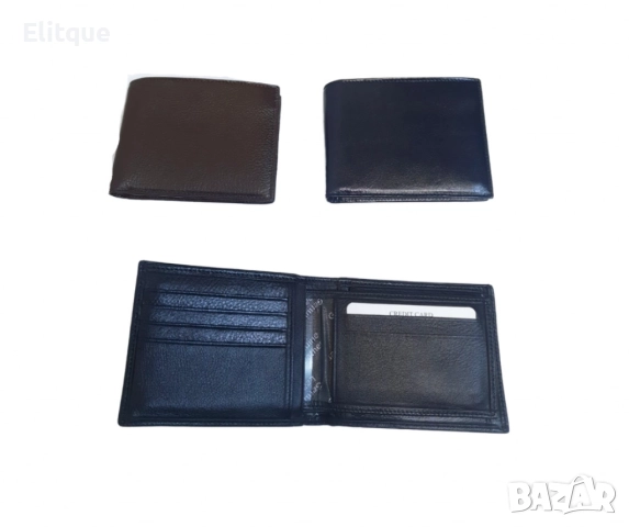 Портфейл от висококачествена изкуствена к. с практични отделения и стилен дизайн