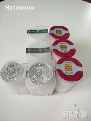 Сребърни монети 1 унция, снимка 4 - Други ценни предмети - 52906777