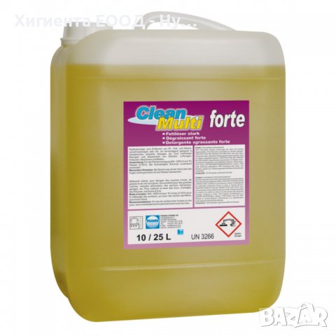 CleanMulti forte –1л. професионален обезмаслител концентрат БЕЗ АРОМАТ, снимка 1