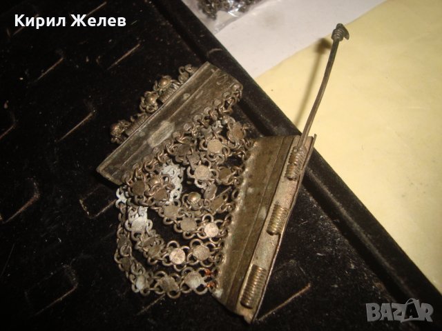 18 ВЕК СРЕБЪРНА САЧАНЕНА КУЮМДЖИЙСКА МАЙСТОРСКА ИЗРАБОТКА ЖИВАЧНА ПОЗЛАТА ОРНАМЕНТИКА с ЩИФТ 5076, снимка 16 - Антикварни и старинни предмети - 33215561