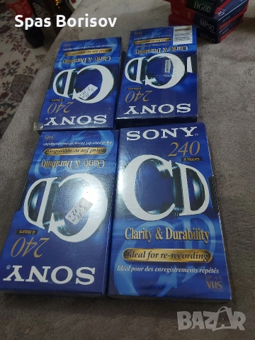 видео касети , снимка 6 - Аудио касети - 53287107