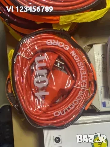 Удължител на ток-кабел 3х1,5мм IP 44дължини 10;20;30 м, снимка 3 - Други стоки за дома - 50788822