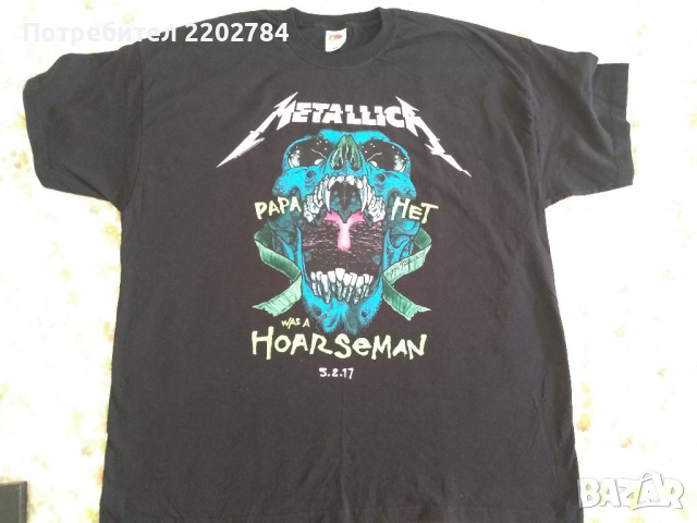 Metallica тениска, BMW , снимка 1 - Тениски - 36537668