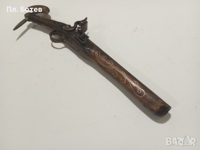 Кремъчен пистолет , снимка 3 - Антикварни и старинни предмети - 44036193