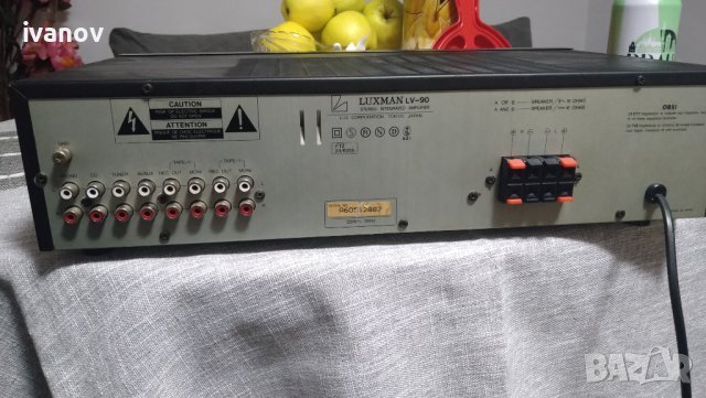 Luxman LV-90 , снимка 4 - Ресийвъри, усилватели, смесителни пултове - 43480611