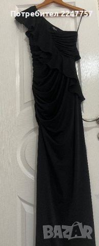 Официална дълга рокля с едно рамо, снимка 4 - Рокли - 40668408
