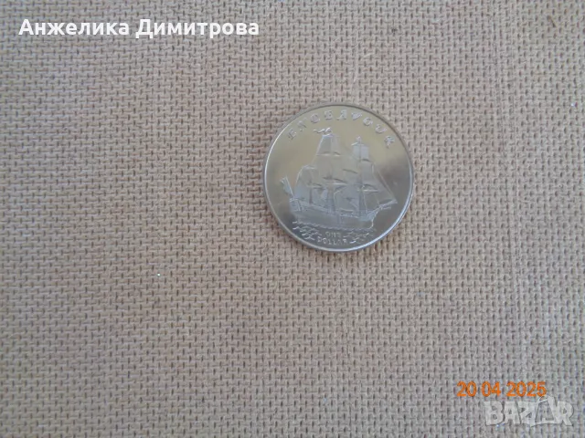 Гилбъртови  острови  1$ -2014г.UNC, снимка 3 - Нумизматика и бонистика - 50318581