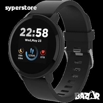 Смарт часовник CANYON Lollypop SW-63, Черен SS30195