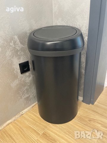 Brabantia 60 литра черен мат нов
