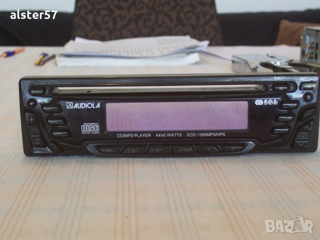 Панел за CD player Audiola SCD-1369MP3/HPS, снимка 1