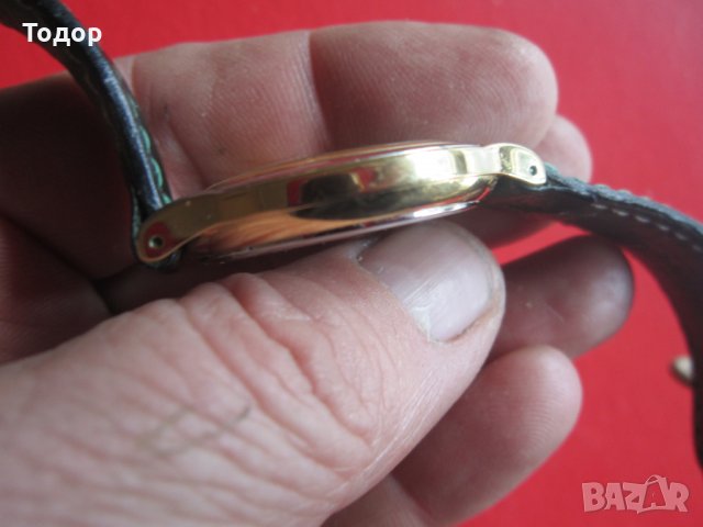 Уникален Позлатен арт часовник Дрезден 2, снимка 3 - Мъжки - 28334923