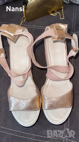 Уникални сандали Bianki от естествена кожа, снимка 2 - Сандали - 50967633