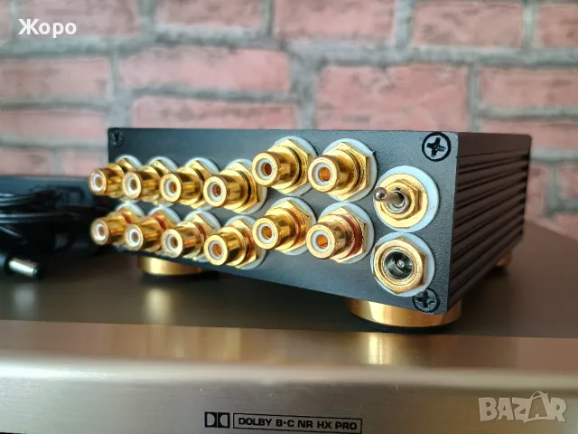 ⏯️Клип. HQ DIY моторизиран stereo пасивен предусилвател , снимка 9 - Ресийвъри, усилватели, смесителни пултове - 47553957