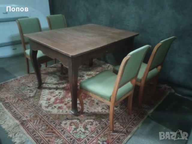Комплект старинни столове, снимка 3 - Столове - 43050700