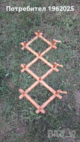 Старинна Дървена Закачалка за стена, снимка 5 - Антикварни и старинни предмети - 37010534