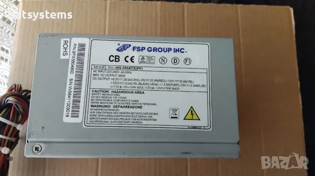 Компютърно захранване 350W Fortron HH-350ATX(PF) 80mm FAN