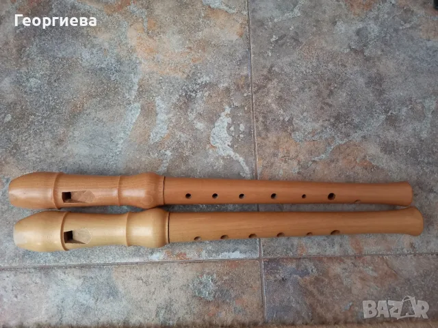 Две флейти с калъф 