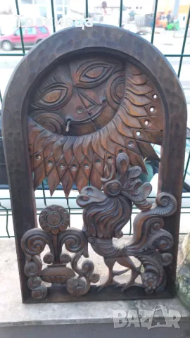 УНИКАЛНА БЪЛГАРСКА ДЪРВОРЕЗБА ДАТИРАНА И ПОДПИСАНА