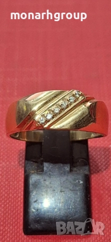 Златен пръстен, снимка 2 - Пръстени - 52808250