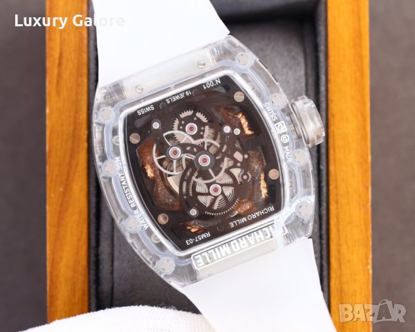 Мъжки часовник Richard Mille Flying Dragon с японски автоматичен механизъм, снимка 8 - Луксозни - 36669833