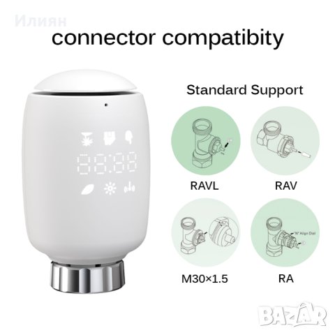 ,Смарт глави за радиатор с Хъб, снимка 5 - Други - 43067199