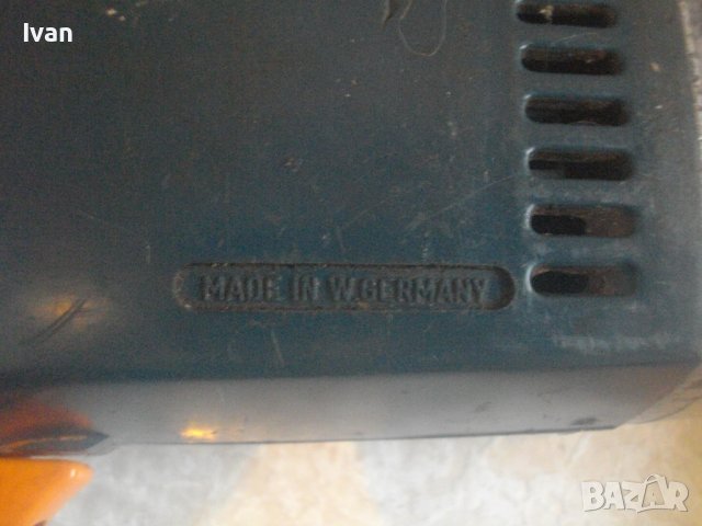 AEG-West Germany-Старо Качество-Бормашина Дрелка-АЕГЕ-400 Вата-Отлична-Западна Германия-Двускоростна, снимка 12 - Бормашини - 43265361