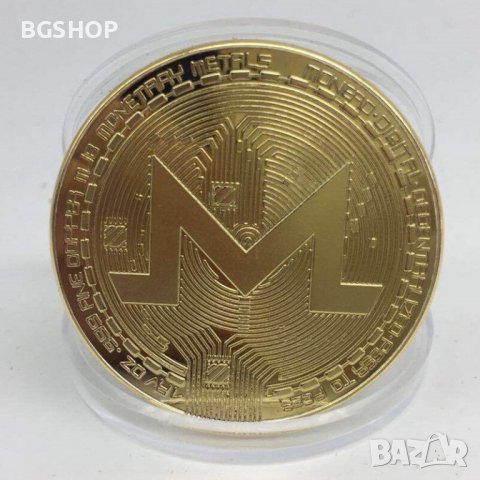 Монеро монета / Monero Coin ( XMR ) - Gold, снимка 3 - Нумизматика и бонистика - 38573837