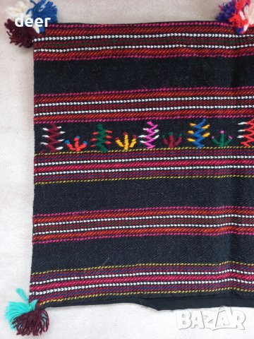 Битова, ръчно тъкана калъфка за възглавница, снимка 2 - Гоблени - 43263371