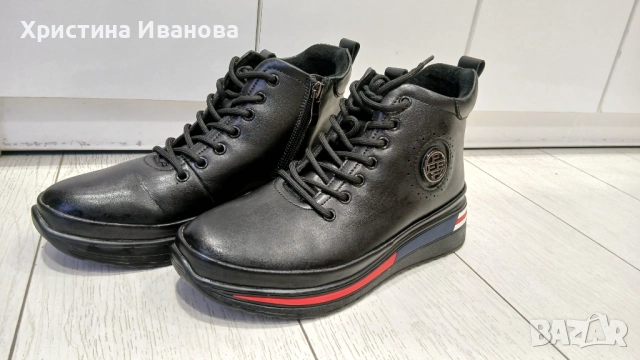 Обувки естествена кожа