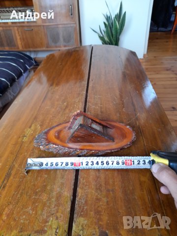 Стара дървена декорация,сувенир #20, снимка 2 - Антикварни и старинни предмети - 40450668