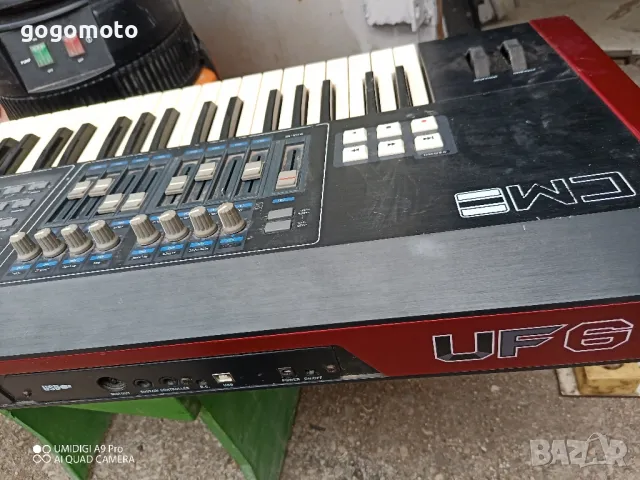 CME UF6 Master Keyboard, синтезатор, клавир, йоника, пиано, 🎹, орган, миди система, снимка 12 - Друга електроника - 50428329