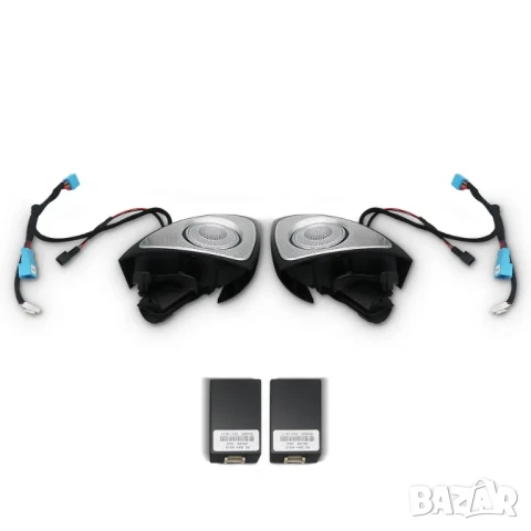 Въртящи LED говорители колонки туитъри за Mercedes – Burmester за W213/W222/W205/W253, снимка 5 - Аксесоари и консумативи - 51361784