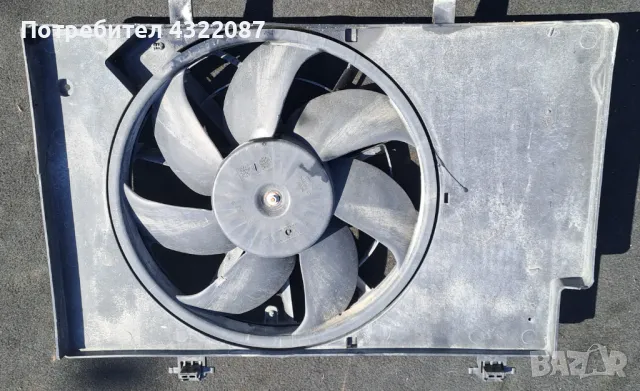 Перка за охлаждане от FORD FIESTA Форд Фиеста 1.2I 60 К.С 2009-2013Г, снимка 3 - Части - 49880831