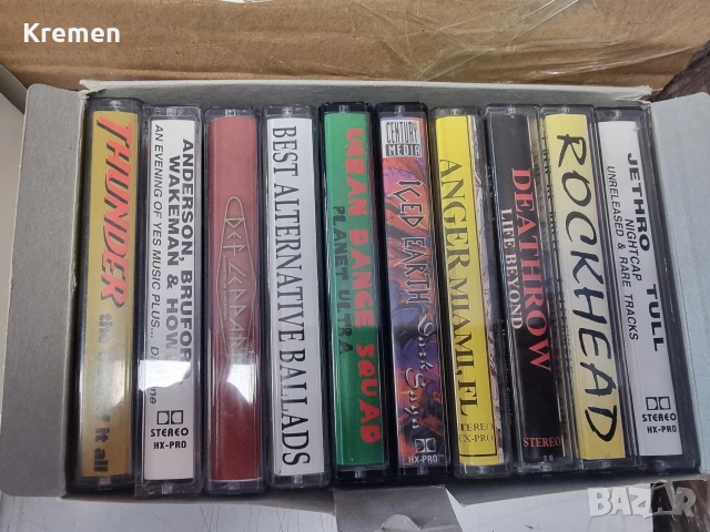 Аудио касети с един студиен запис, снимка 5 - Аудио касети - 52523876