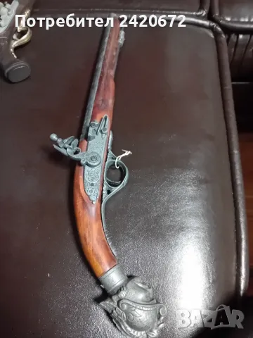 уникален модел кремъчен  пищов , снимка 2 - Декорация за дома - 47679441