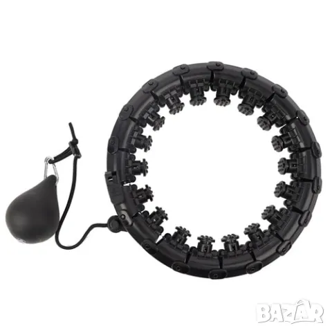 Обръч за отслабване Hula Hoop масажор с тежест , снимка 13 - Масажори - 48695700