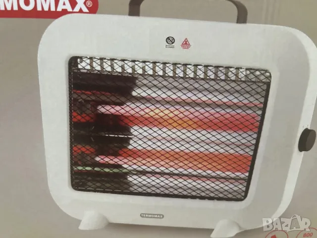 Печка кварцова нова 800W, снимка 3 - Отоплителни печки - 47701982