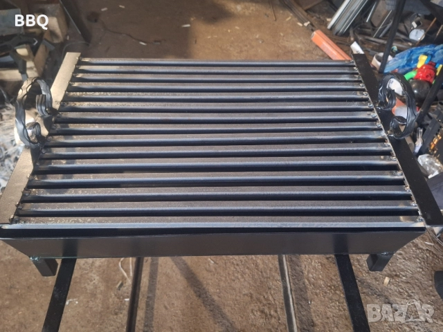 BBQ Ръчна изработка 60х40 80х40 скара Барбекю на Дървени въглища 