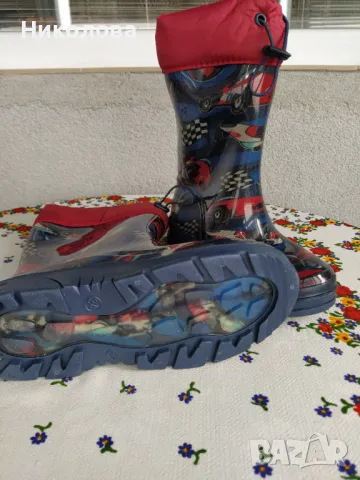 Гумени,непромокаеми ботуши за момче,34номер., снимка 5 - Детски боти и ботуши - 48124902