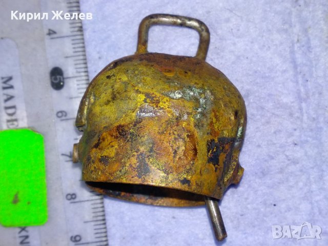 МНОГО СТАРА МЕТАЛНА РЪЧНО КОВАНА ХЛОПКА За КОЛЕКЦИЯ БИТОВ КЪТ МЕХАНА ИНТЕРИОР 38430