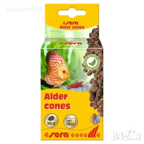 SERA alder cones - шишарки от елша - 50 броя