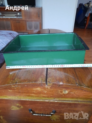 Стара емайлирана тава,тепсия #5, снимка 3 - Други ценни предмети - 52080329