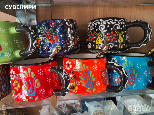 Турска керамика ,ръчна изработка(чаши,чинии,купи,канички,пепелници, подложки), снимка 3 - Други - 44858186
