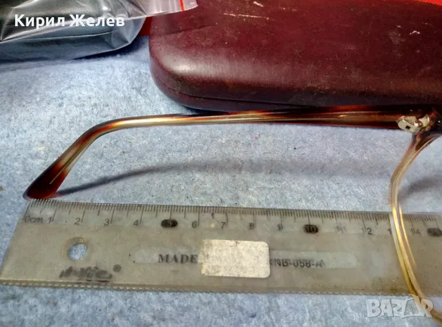 D/BROWN/TD Стари ДИОПТРИЧНИ РЕТРО ОЧИЛА МАРКОВИ с КАЛЪФ към ТЯХ 47728, снимка 8 - Други ценни предмети - 47541399