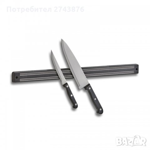 Магнитна лента за ножове и прибори-48 см, снимка 3 - Прибори за хранене, готвене и сервиране - 35638799