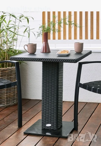 Маси от изкуствен ратан за заведение, балкон  и градина, снимка 5 - Маси - 51111946