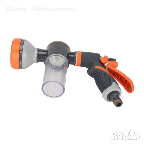 Пистолет за маркуч с контейнер за препарат — 8 режима , снимка 4 - Аксесоари и консумативи - 53590093