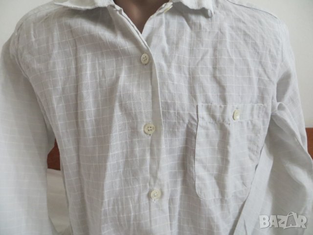 Мъжка риза с дълъг ръкав от лен Gala, снимка 2 - Ризи - 32879746