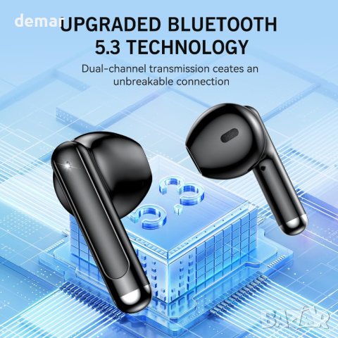 Tiuieyin безжични Bluetooth 5.3 за поставяне в ухото, стерео HiFi звук, снимка 3 - Bluetooth слушалки - 44104994
