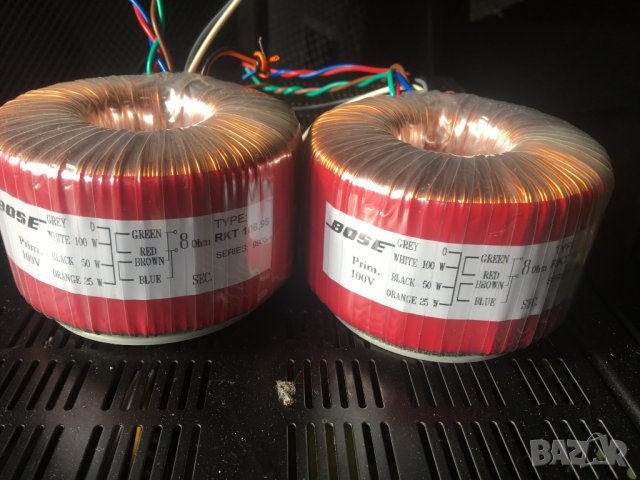 BOSE Torodial Transformer Transformator 100V 8 OHM RKT 106.95, снимка 3 - Други - 32745856